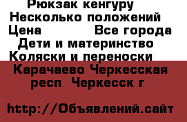 Рюкзак кенгуру 0 . Несколько положений › Цена ­ 1 000 - Все города Дети и материнство » Коляски и переноски   . Карачаево-Черкесская респ.,Черкесск г.